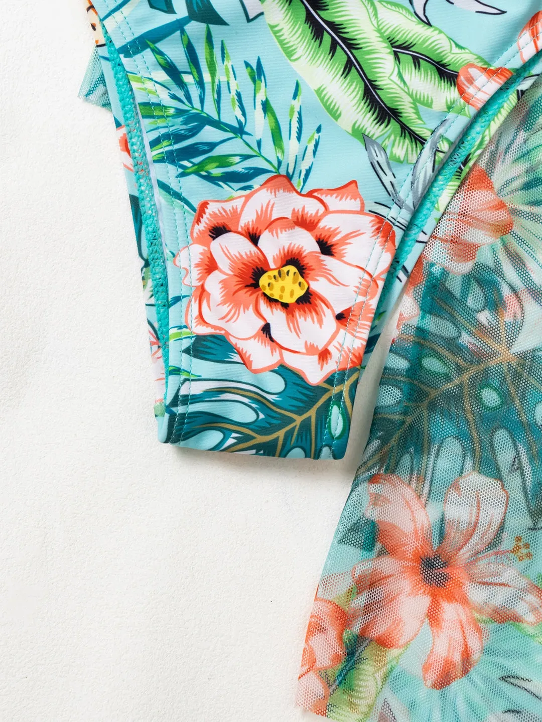 Biquíni Floral + Kimono - Imagem 57