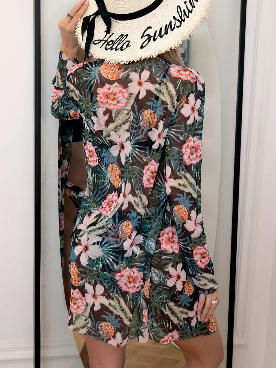 Biquíni Floral + Kimono - Imagem 41