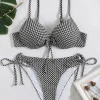 Biquíni Xadrez Amarração - Imagem 3