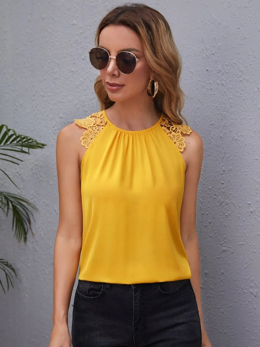 Blusa Delicada com Rendinha - Imagem 2