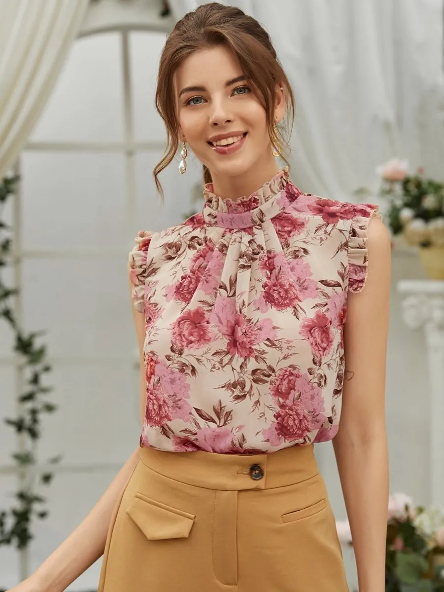 Blusa Floral Elegante