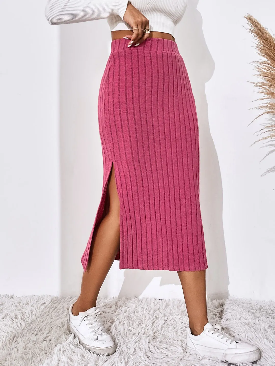 Saia Midi Canelada - Imagem 26