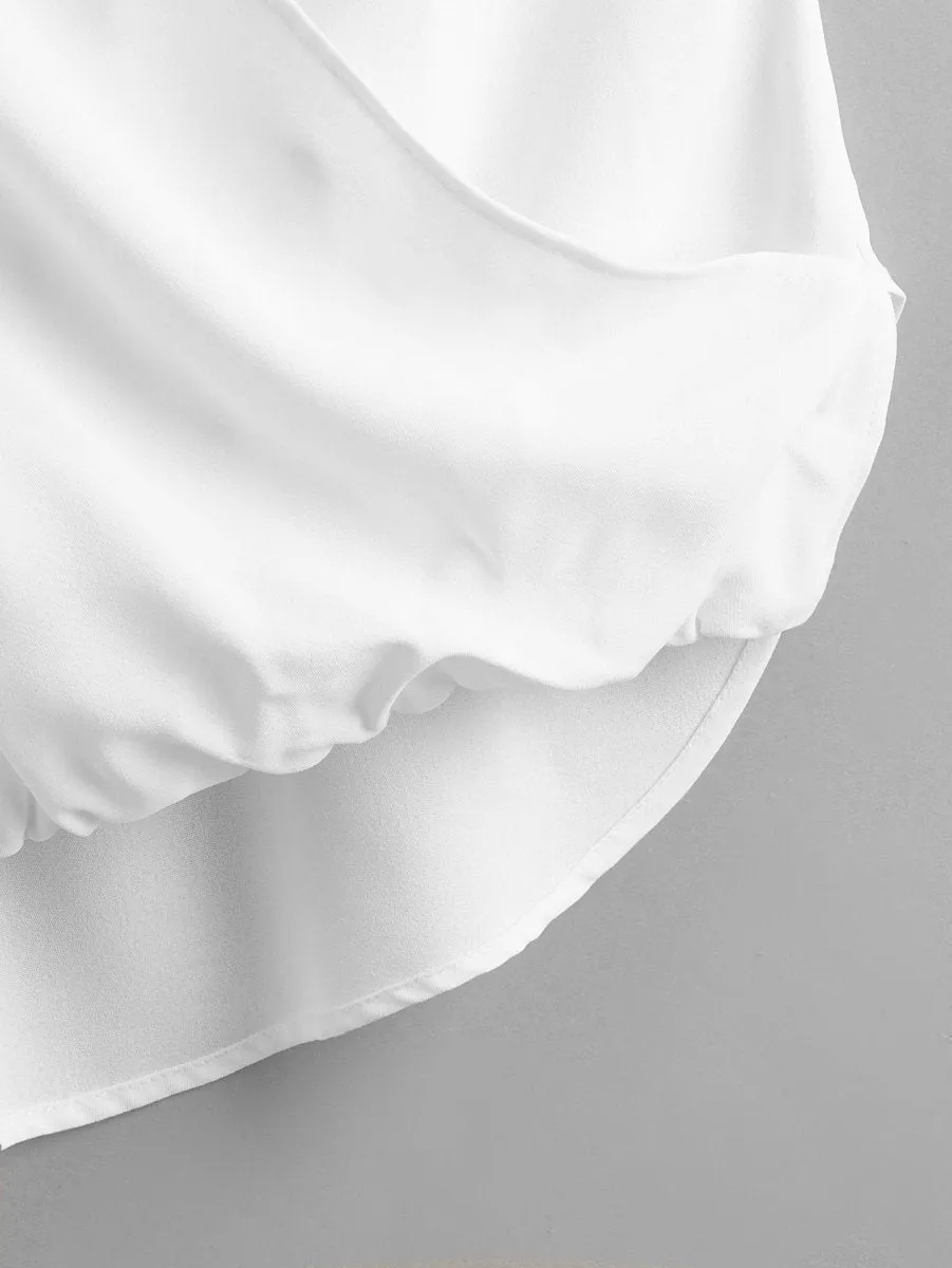 Blusa Alça Fina Transpassada - Imagem 4