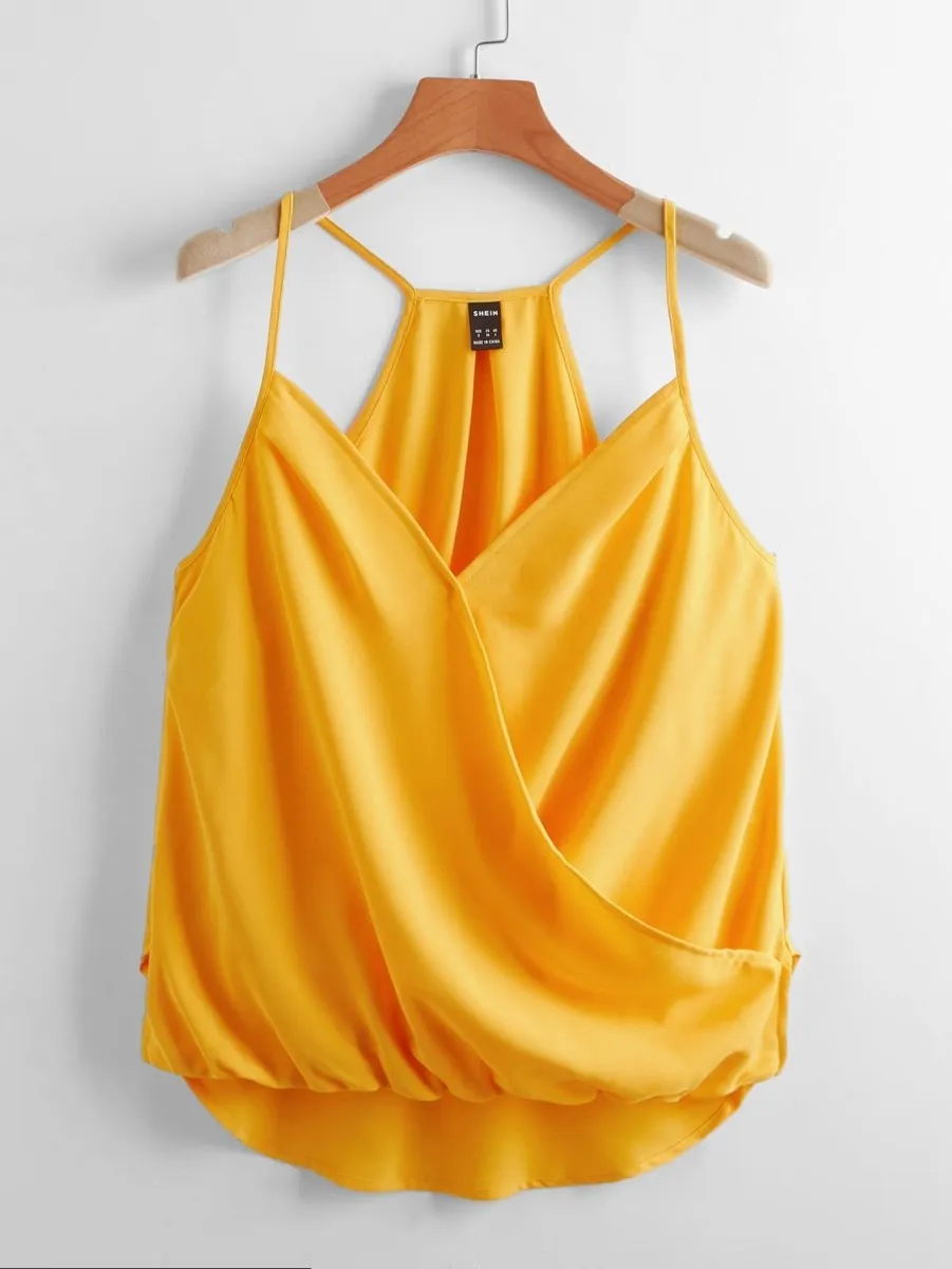 Blusa Alça Fina Transpassada - Imagem 11