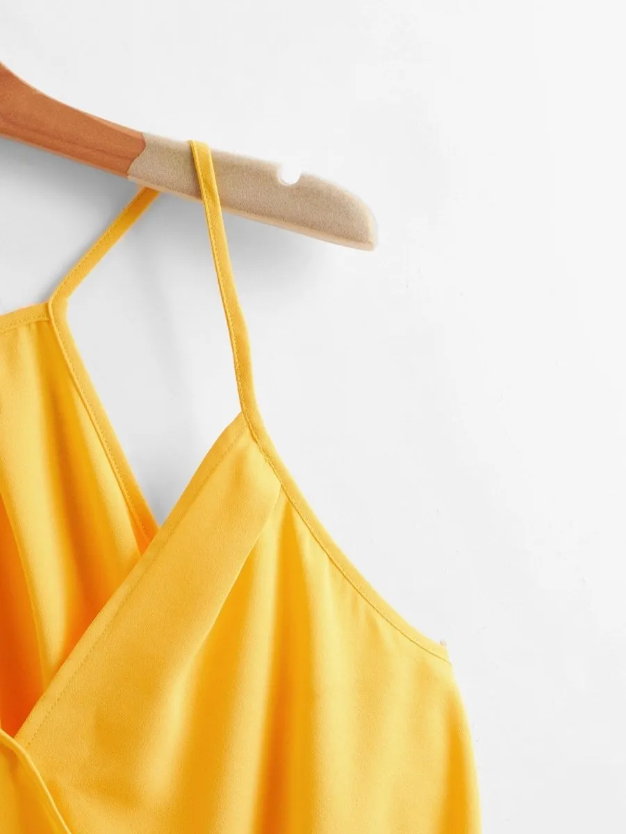 Blusa Alça Fina Transpassada - Imagem 12