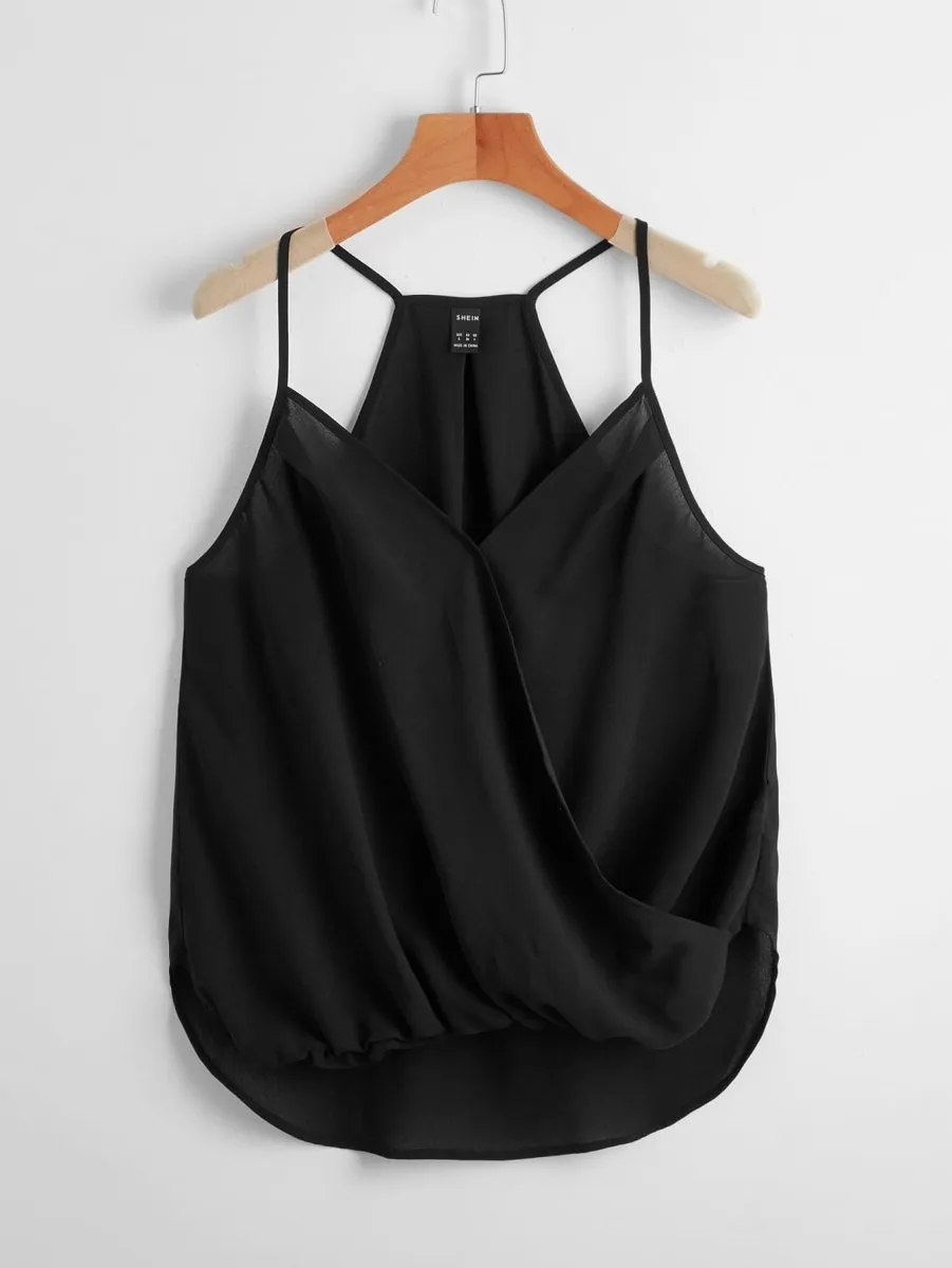 Blusa Alça Fina Transpassada - Imagem 13