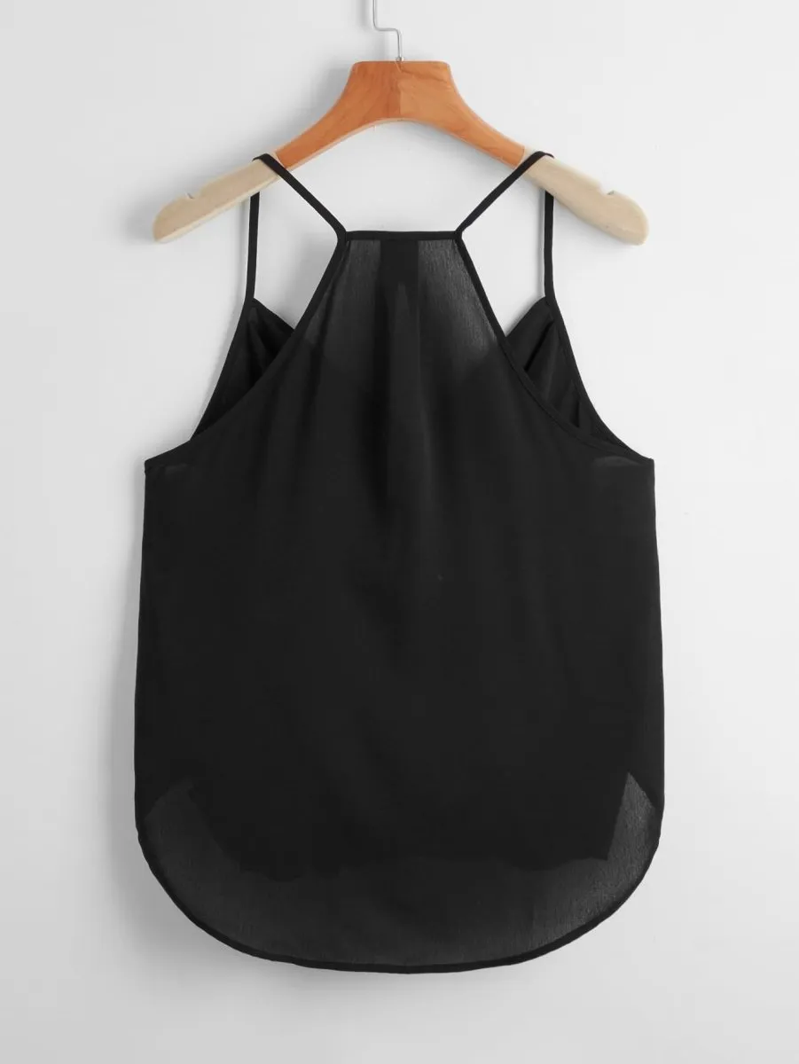 Blusa Alça Fina Transpassada - Imagem 14