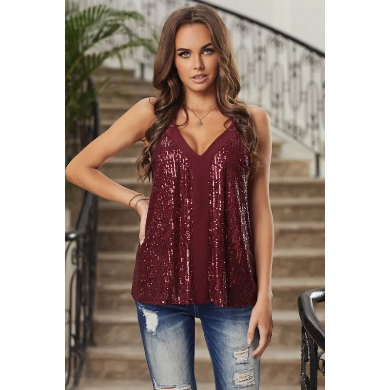 Blusa Decotada Paetê - Imagem 3