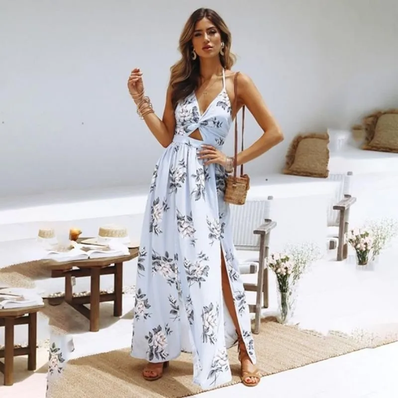 Vestido Longo Dupla Fenda - Imagem 18