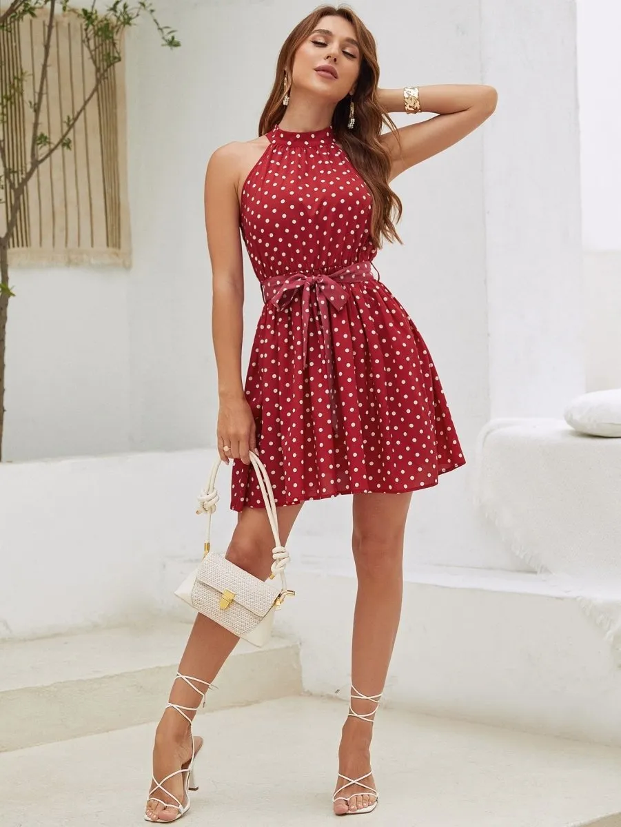 Vestido Poá Acinturado - Imagem 19