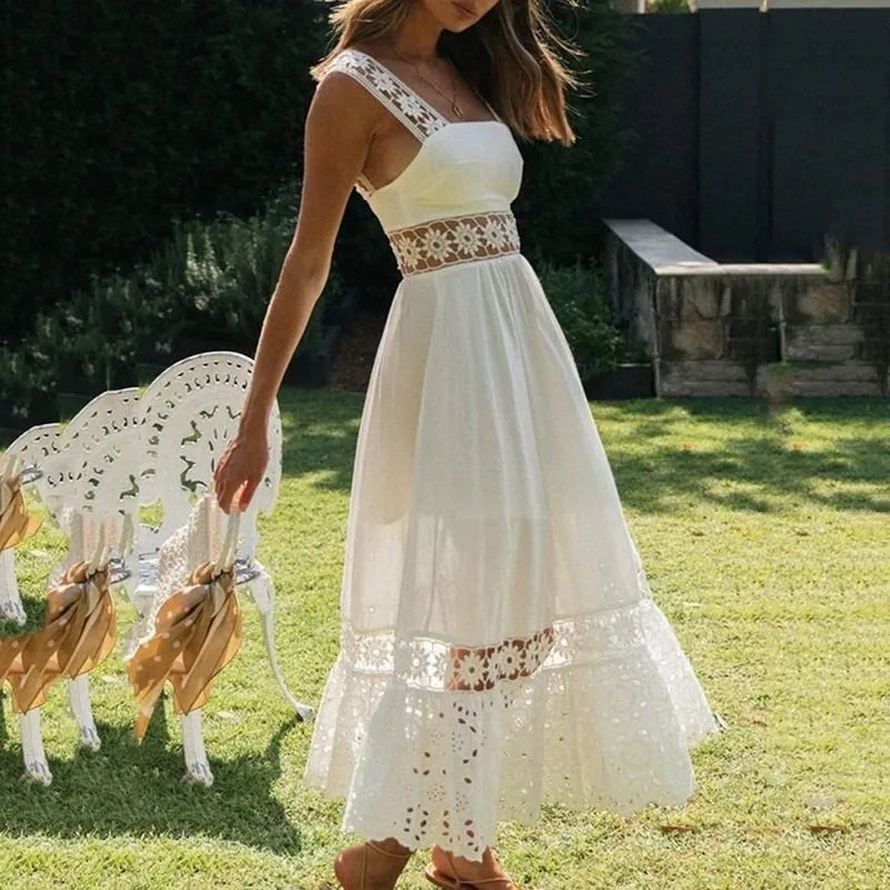 Vestido Midi Boho White - Imagem 8