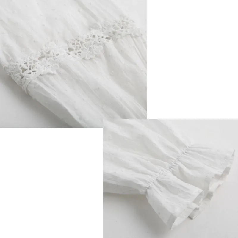 Camisa Renda com Botões - Imagem 7