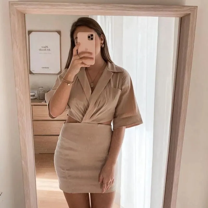 Vestido Curto Recorde Cintura - Imagem 2