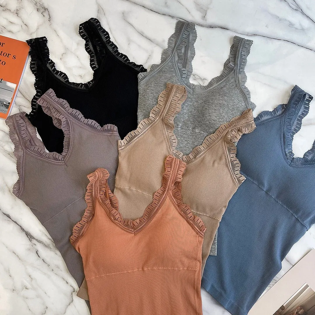 Blusa Com Alça Rendada - Imagem 7