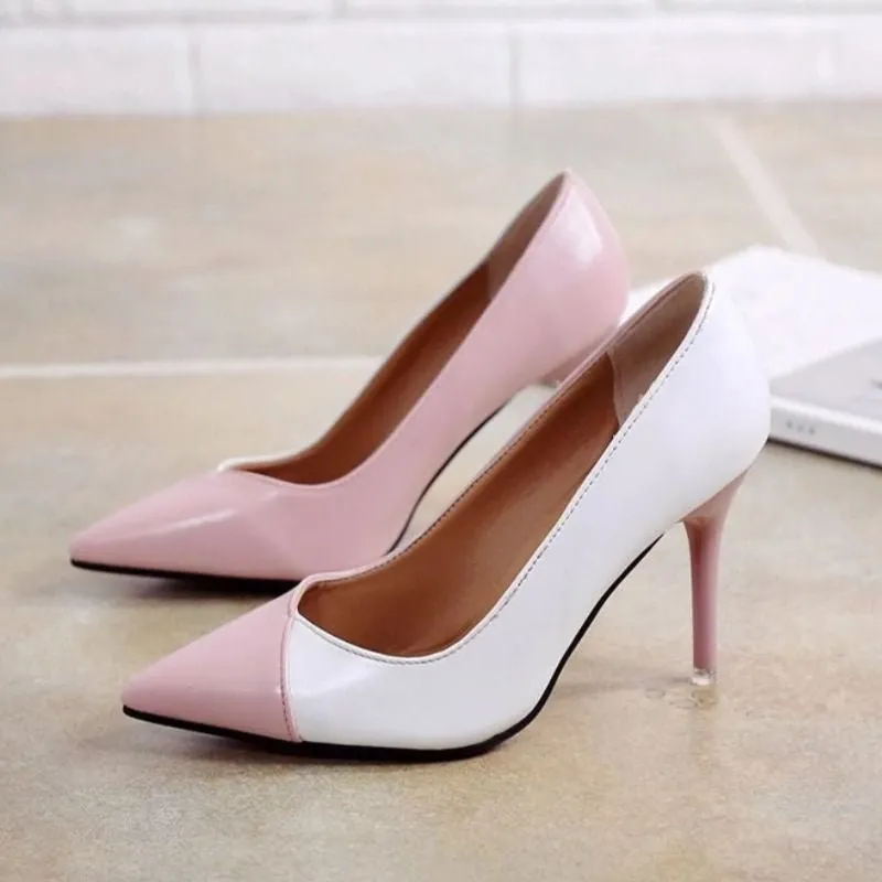 Scarpin Bicolor - Imagem 14