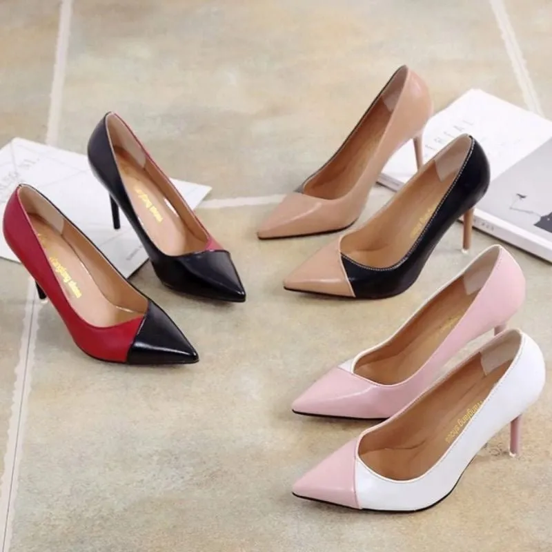 Scarpin Bicolor - Imagem 16