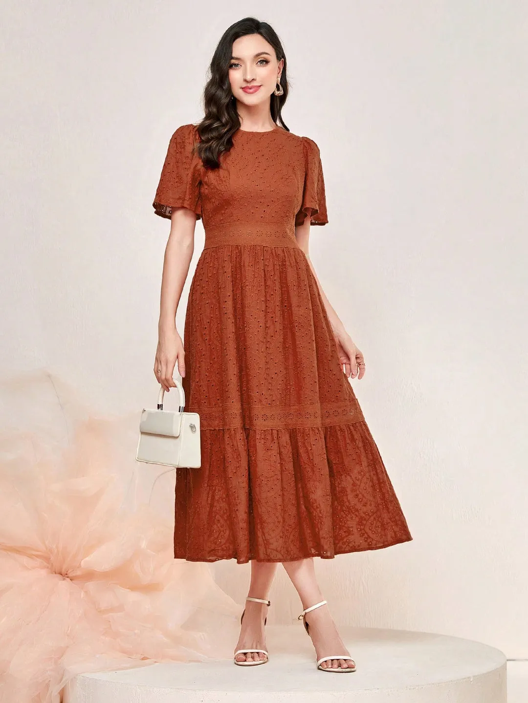 Vestido Lese Manga Solta - Imagem 23