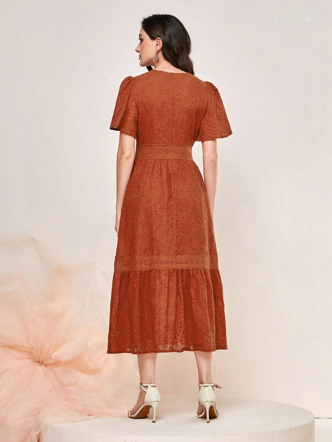 Vestido Lese Manga Solta - Imagem 27