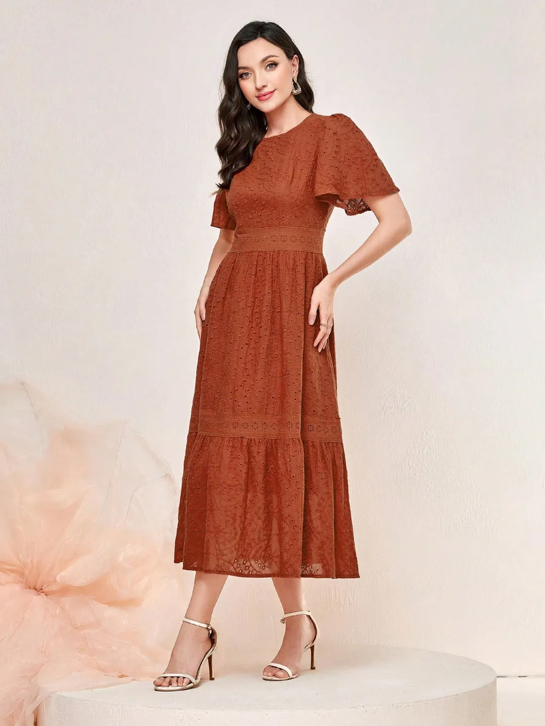 Vestido Lese Manga Solta - Imagem 24