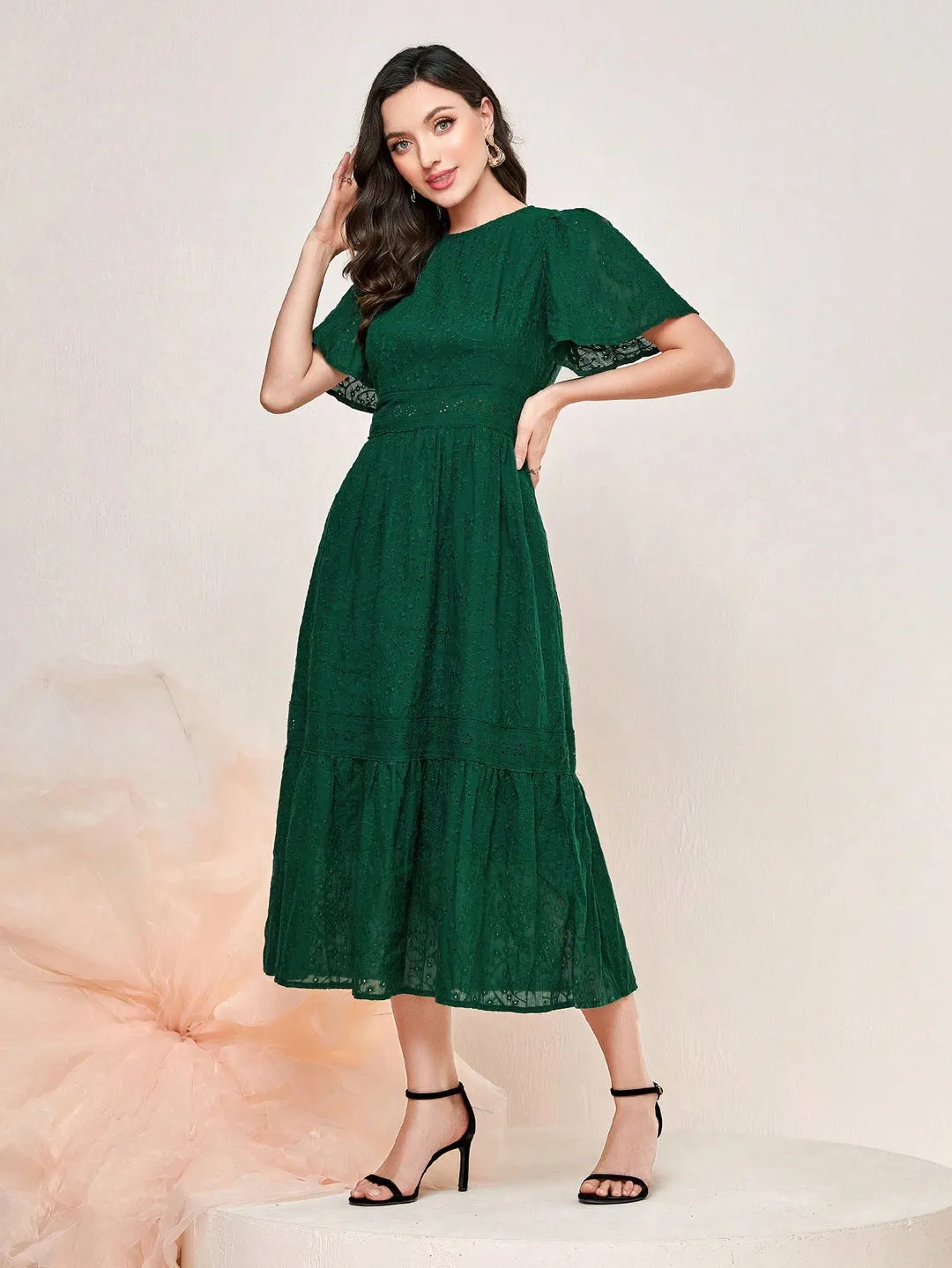 Vestido Lese Manga Solta - Imagem 22