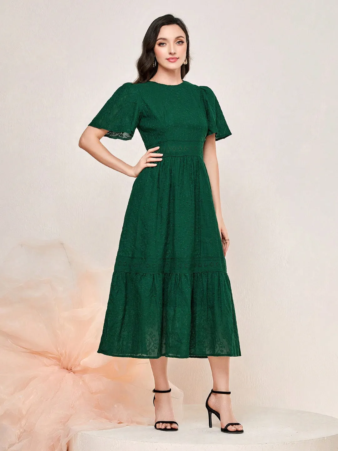 Vestido Lese Manga Solta - Imagem 20