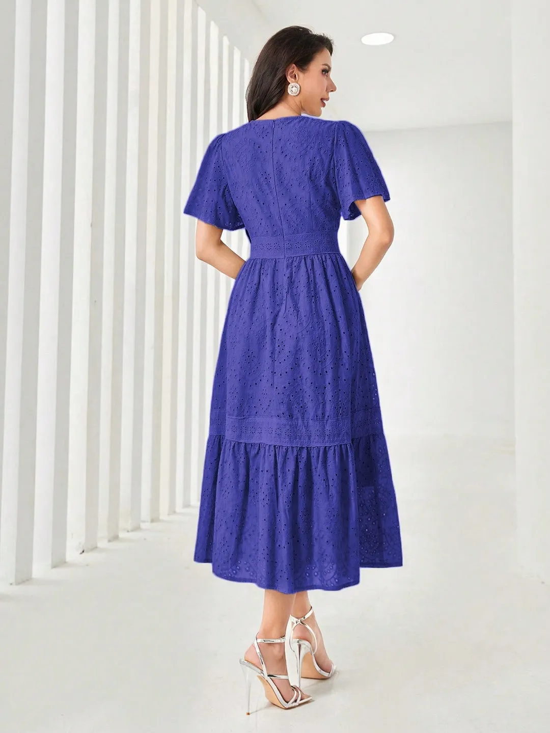 Vestido Lese Manga Solta - Imagem 14