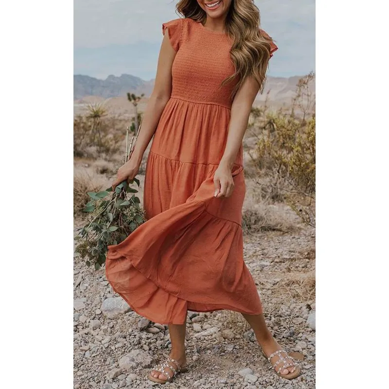Vestido Midi Longuete Três Marias