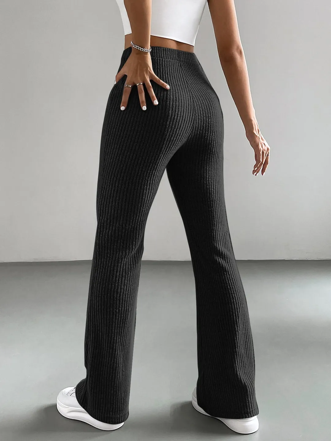 Calça Canelada Flare - Imagem 2