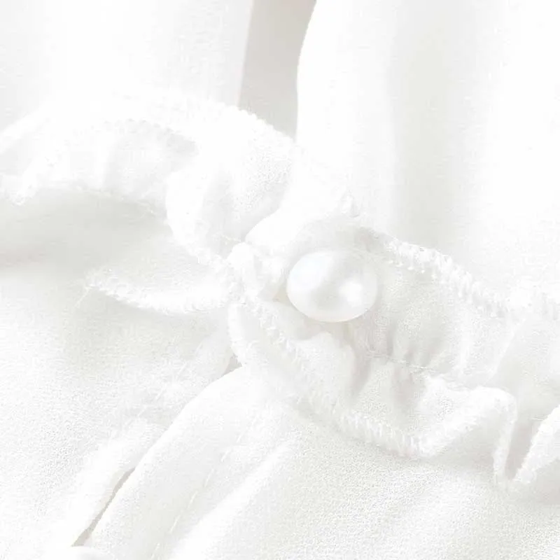 Vestido Curto Rodado Manga Bufante - Imagem 13