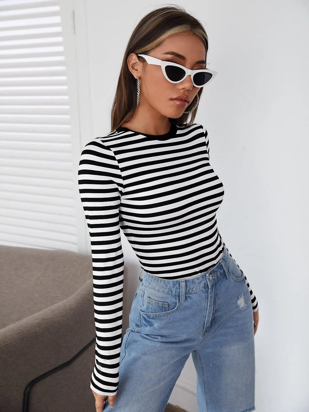 Blusa Manga Longa Listrada - Imagem 3