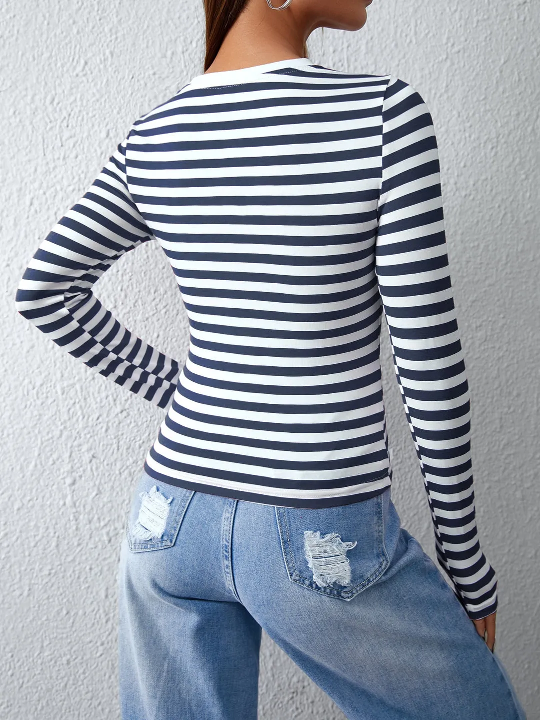 Blusa Manga Longa Listrada - Imagem 6