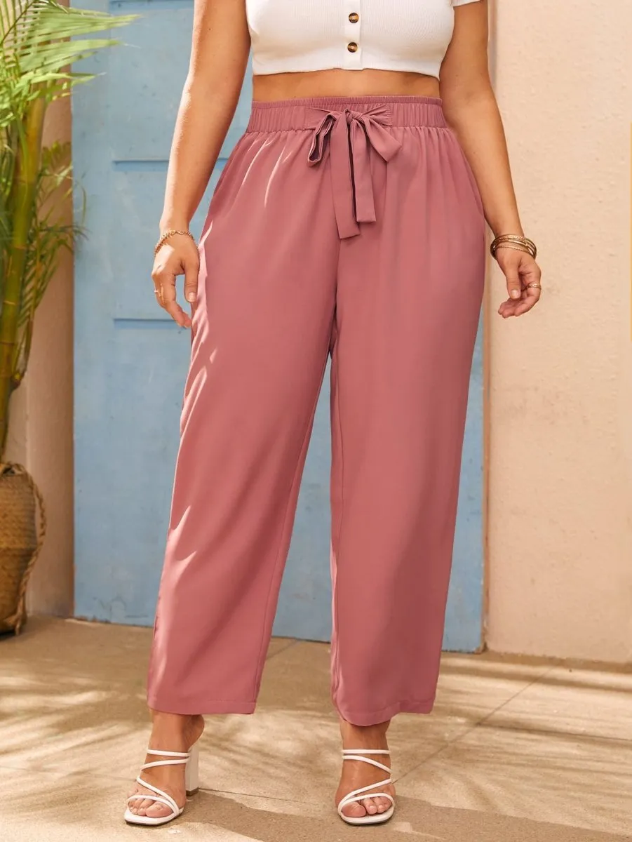 Calça Casual Plus Size