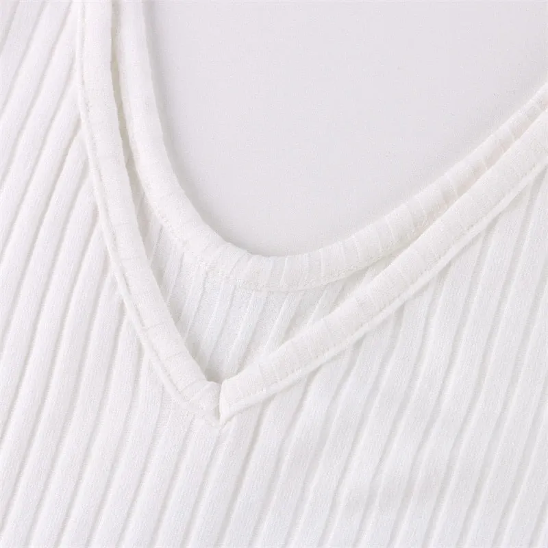 Vestido Midi Tubinho Canelado - Imagem 6