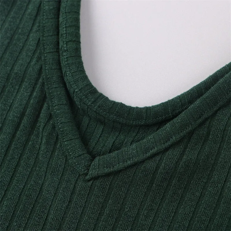 Vestido Midi Tubinho Canelado - Imagem 24