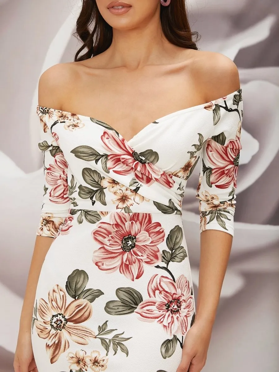 Vestido Midi Ombro a Ombro - Imagem 3