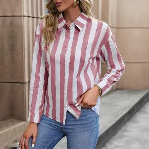 Camisa Listrada Social